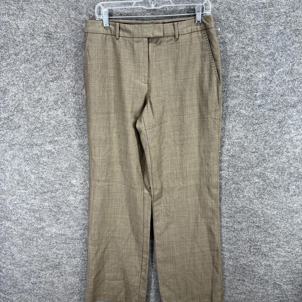 Bobbie Brooks Pants Women 8 Gray High Rise Vitale Berberis Canonico Wool Lined